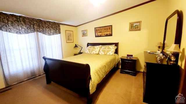 76 Gibson Rd, Durham, NY 12423 - carpeted bedroom with crown molding