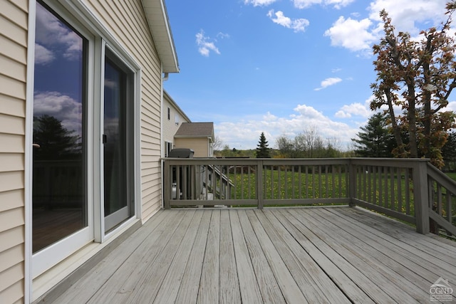 147 Skyview, Greenville, NY 12083 - view of wooden terrace