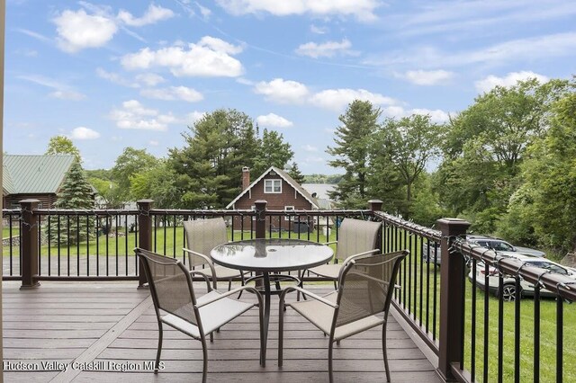 16 Wang Dr, Copake, NY 12516 - view of deck