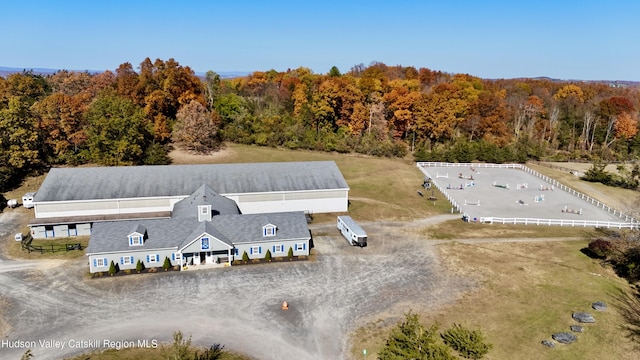 339-345 Jessup Rd, Florida, NY 10921 - view of subject property featuring a forest