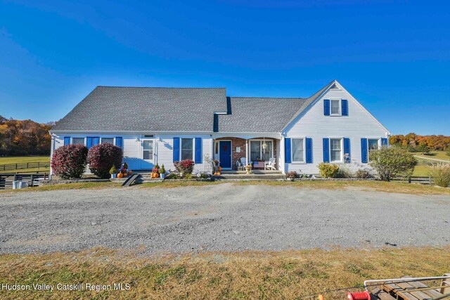 339-345 Jessup Rd, Florida, NY 10921 - view of front of property featuring covered porch and roof with shingles