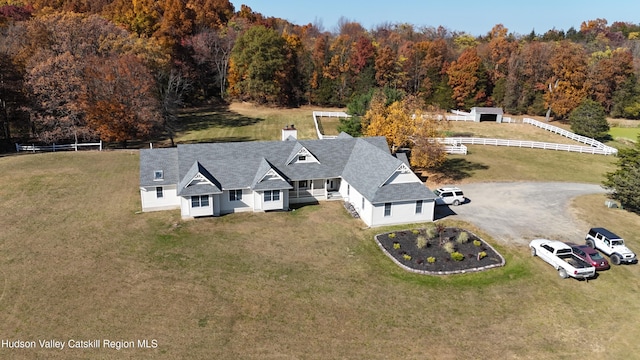 339-345 Jessup Rd, Florida, NY 10921 - aerial view of property and surrounding area with a heavily wooded area