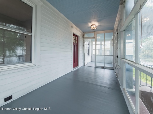 40 Fairview Ave, Hudson, NY 12534 - unfurnished sunroom with plenty of natural light
