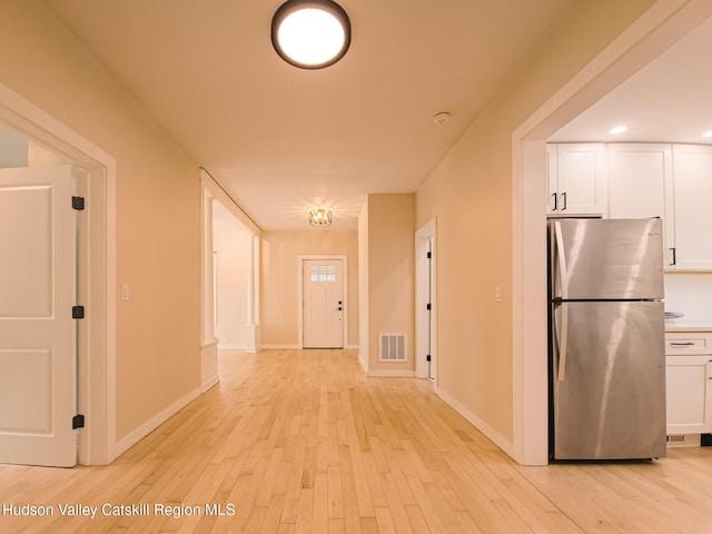 40 Fairview Ave, Hudson, NY 12534 - hallway featuring light wood-style flooring