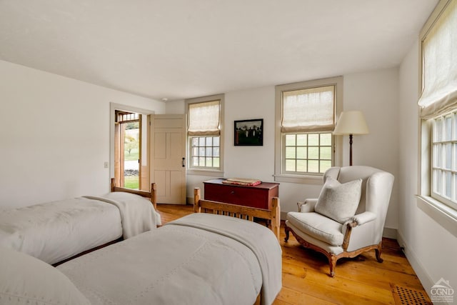 118 Finkle Rd, Ancram, NY 12503 - bedroom with light wood-type flooring and baseboards