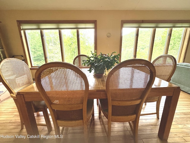 258 Watson Hollow Rd, West Shokan, NY 12494 - dining room featuring hardwood / wood-style floors