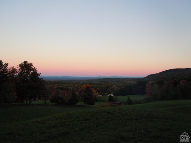 view of mountain background