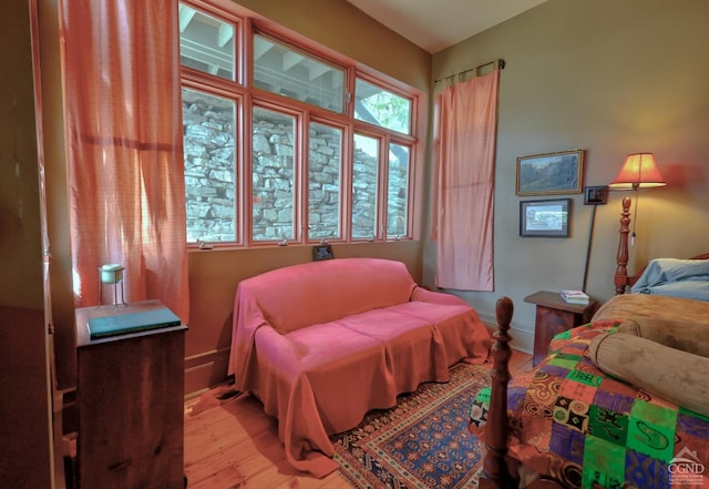 380 Main St, New Baltimore, NY 12124 - bedroom with light wood finished floors and baseboards