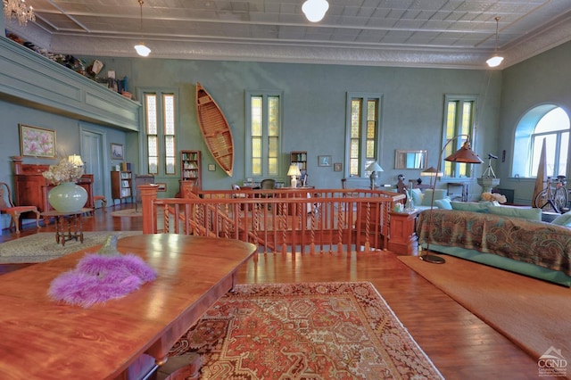 380 Main St, New Baltimore, NY 12124 - bedroom featuring wood finished floors and ornamental molding