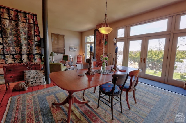 380 Main St, New Baltimore, NY 12124 - dining area featuring plenty of natural light and wood-type flooring