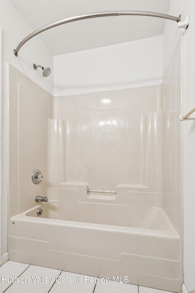 109 Union St, Middleburgh, NY 12122 - full bathroom with bathing tub / shower combination and tile patterned flooring