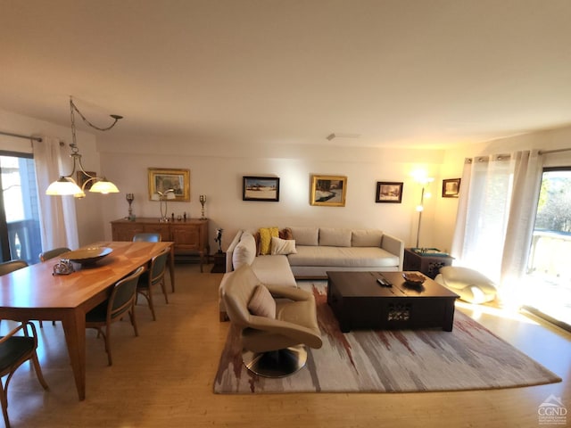 56 Highlands Dr Unit F-5, Hunter, NY 12442 - living room with wood finished floors
