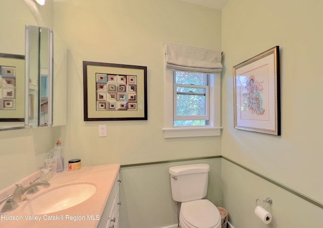 50 Manhattoes Dr, Athens, NY 12015 - bathroom with toilet and vanity
