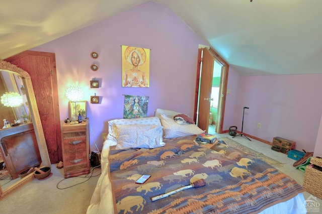 568 State Route 145, Middleburgh, NY 12122 - carpeted bedroom featuring lofted ceiling