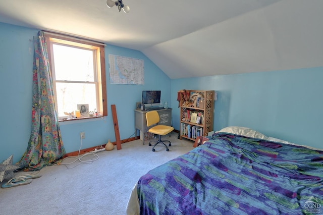 568 State Route 145, Middleburgh, NY 12122 - carpeted bedroom with vaulted ceiling