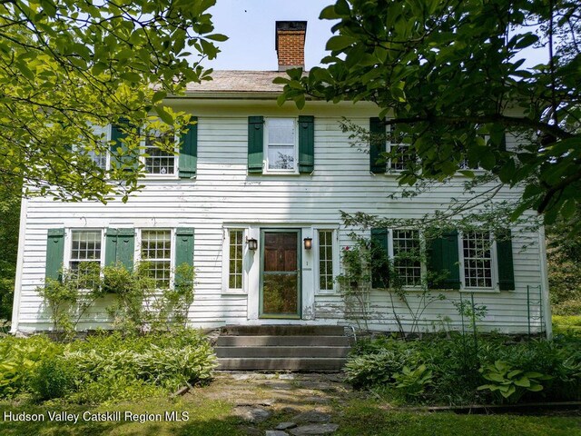 21 Cemetery Rd, New Lebanon, NY 12125 - drone / aerial view