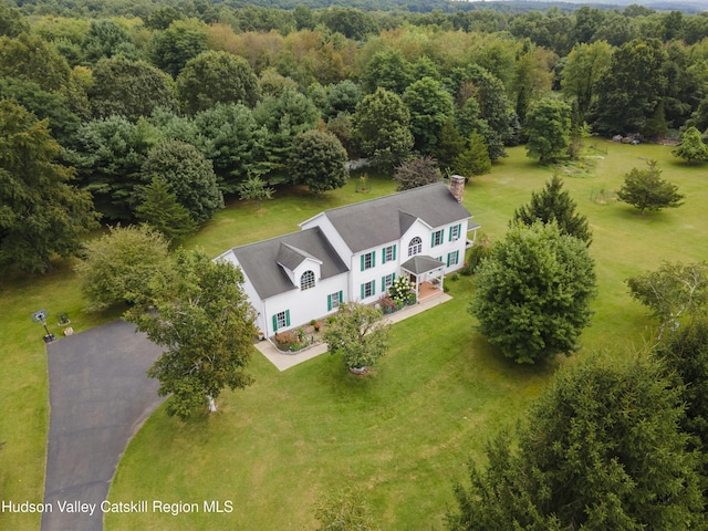 368 Gahbauer Rd, Hudson, NY 12534 - aerial view of property and surrounding area featuring a forest