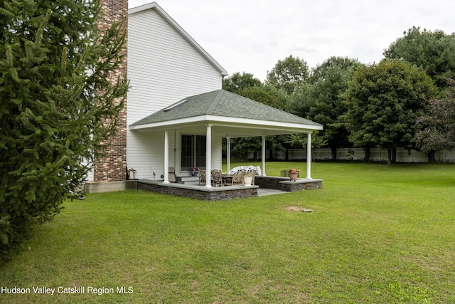 368 Gahbauer Rd, Hudson, NY 12534 - view of yard with a patio
