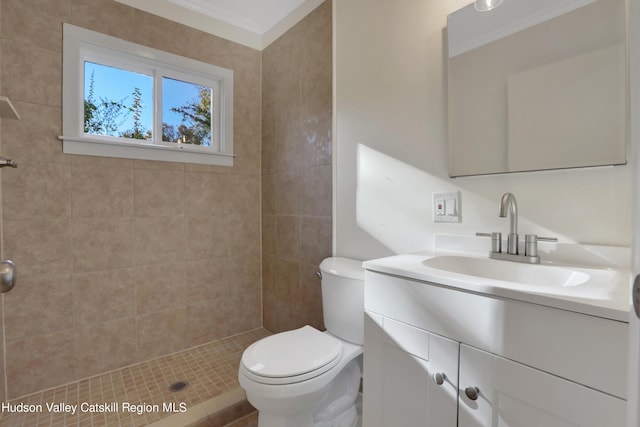 16-26 Shultis Brook Rd, Bearsville, NY 12409 - bathroom with vanity and a tile shower