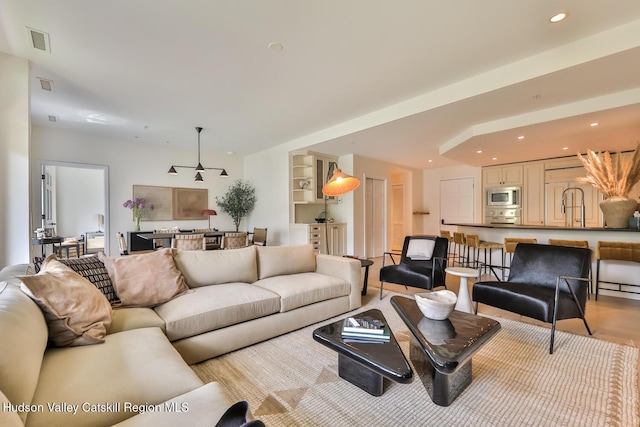 10 Enclave N Dr Unit 106, Windham, NY 12496 - living room with recessed lighting