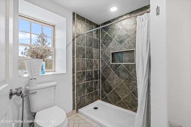 5868 Rte 209, Rochester, NY 12446 - full bathroom with a shower stall and recessed lighting