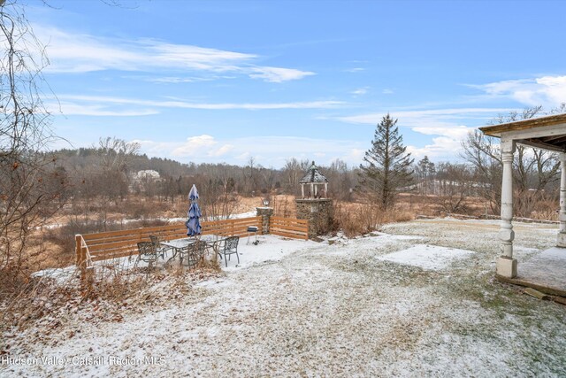 5868 Rte 209, Rochester, NY 12446 - view of snowy yard