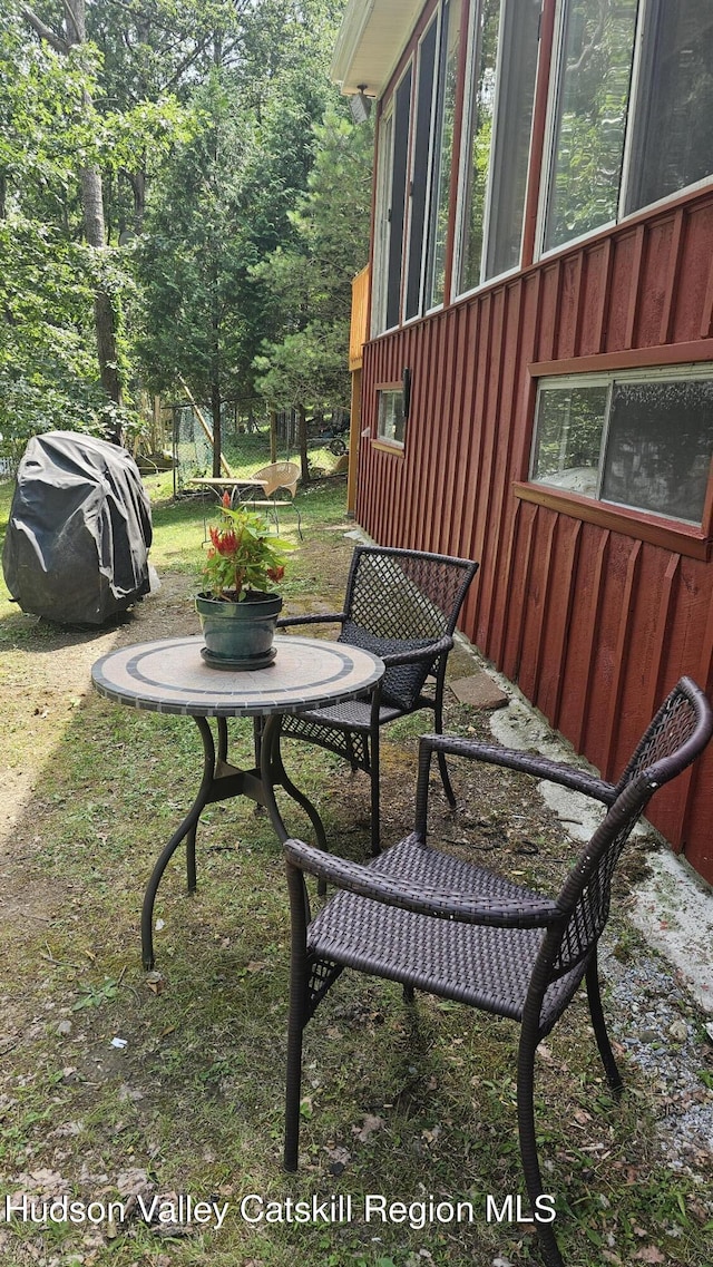 192 W Shore Dr, Valatie, NY 12184 - view of patio / terrace featuring grilling area