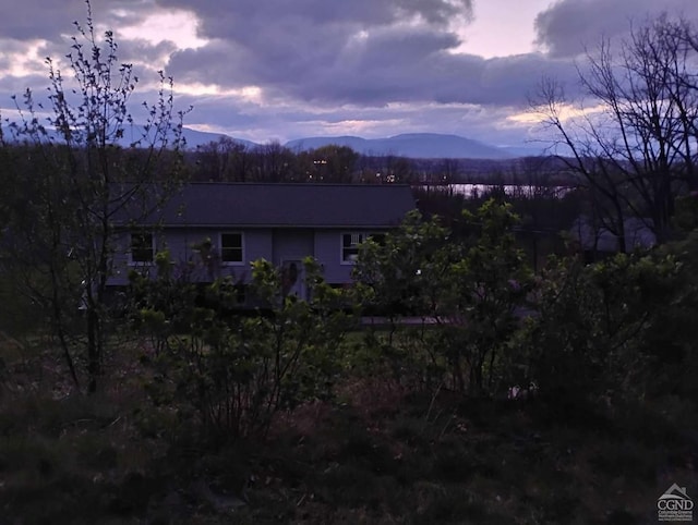 1316 Woods Rd, Germantown, NY 12526 - view of front of house with a mountain view