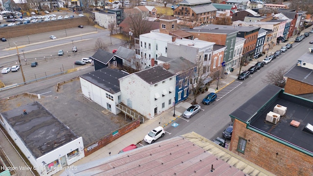 336 Warren St, Hudson, NY 12534 - drone / aerial view
