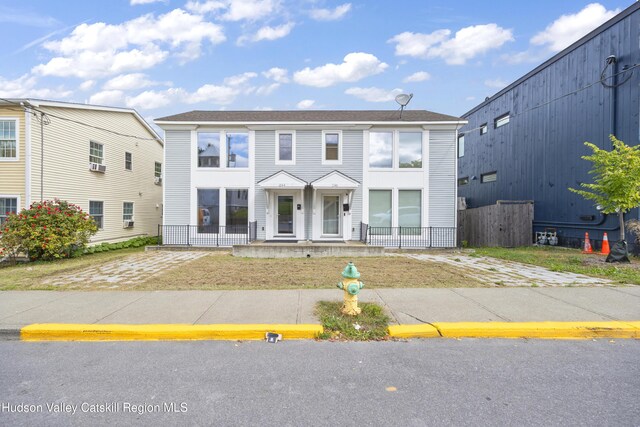 244 Columbia St, Hudson, NY 12534 - view of property featuring a porch