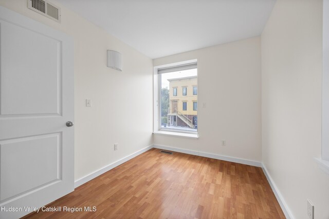 244 Columbia St, Hudson, NY 12534 - empty room featuring light wood-style flooring and baseboards