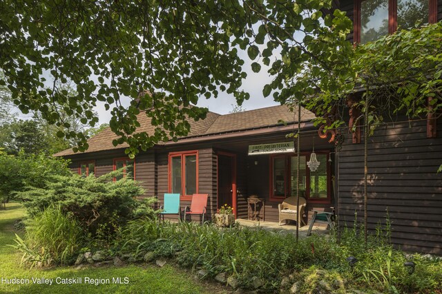 159 Sawmill Rd, Milan, NY 12571 - back of property featuring a shingled roof