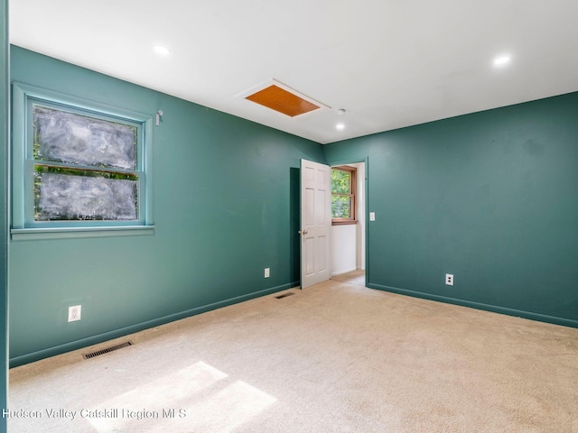 221 Cardinal Rd, Hyde Park, NY 12538 - spare room featuring carpet and recessed lighting