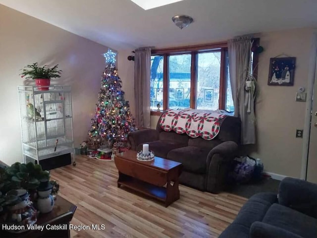 2 Plattekill Dr, Mount Marion, NY 12456 - living room with wood finished floors and baseboards