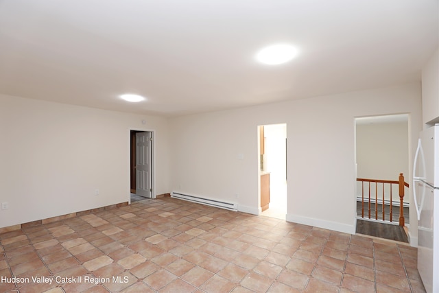 14311 Rte 9w, New Baltimore, NY 12124 - empty room featuring baseboard heating and baseboards