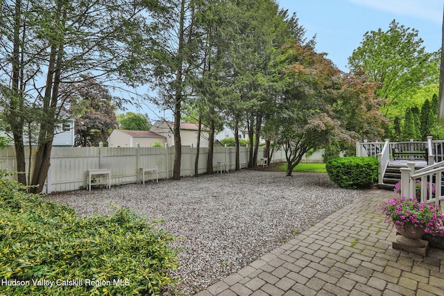 12 Roming Ln, Saugerties, NY 12477 - view of patio / terrace with a deck