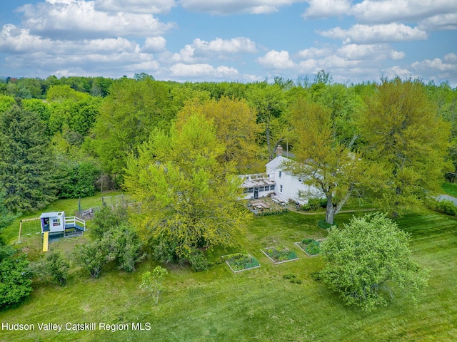 84 Old Rte 82, Hudson, NY 12534 - view from above of property featuring a forest