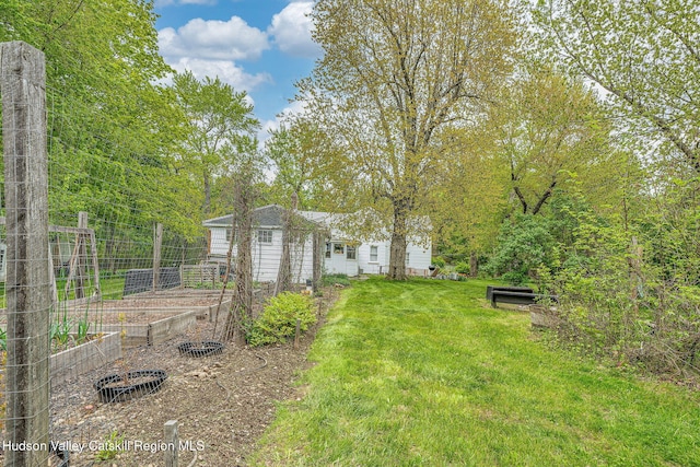 84 Old Rte 82, Hudson, NY 12534 - view of green lawn with a garden