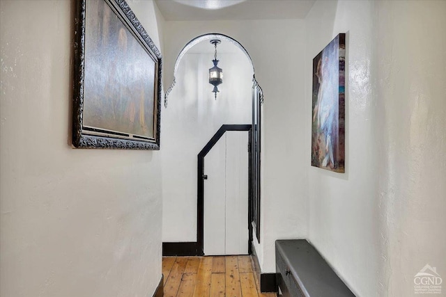 4916 Rte 81, Greenville, NY 12083 - corridor with light wood-style flooring