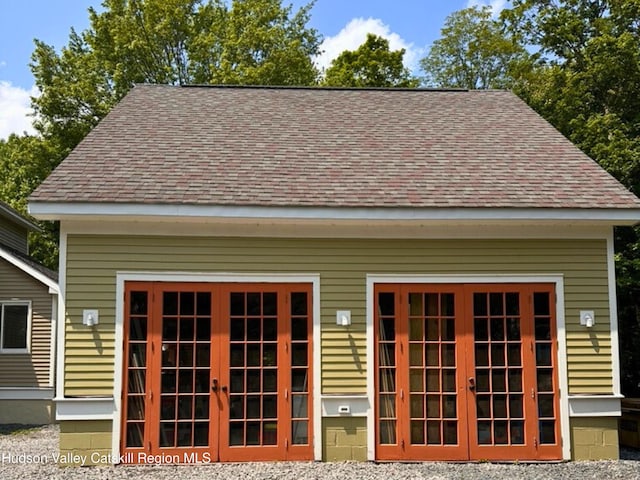 65 Bluebird Ln, Andes, NY 13731 - garage with french doors