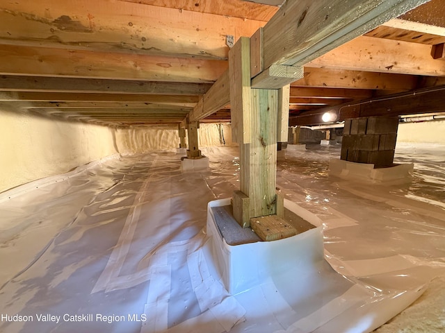65 Bluebird Ln, Andes, NY 13731 - view of unfinished attic