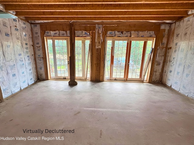 65 Bluebird Ln, Andes, NY 13731 - spare room with concrete floors