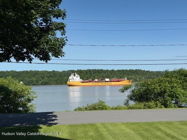 28 Riverview St, Stuyvesant, NY 12173 - water view featuring a heavily wooded area