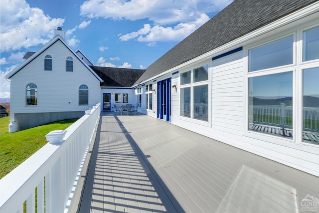 237 Christian Hill Rd, Cooperstown, NY 13326 - view of wooden deck