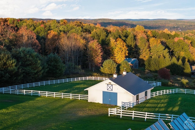 237 Christian Hill Rd, Cooperstown, NY 13326 - drone / aerial view of a forest