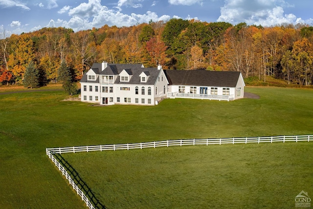 237 Christian Hill Rd, Cooperstown, NY 13326 - view of subject property with a heavily wooded area