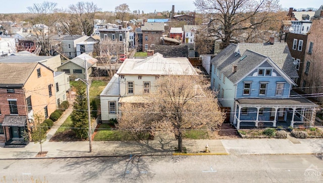 550-552 Columbia St, Hudson, NY 12534 - aerial view of residential area