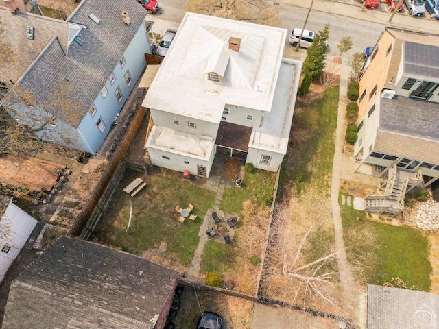 550-552 Columbia St, Hudson, NY 12534 - bird's eye view