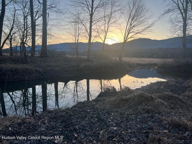41 Ramsey School Rd, Catskill, NY 12414 - water view featuring a mountain backdrop