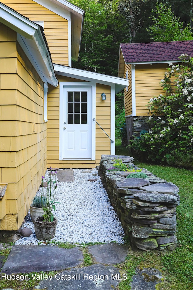 10 Erickson Rd, Hardenburgh, NY 12406 - property entrance